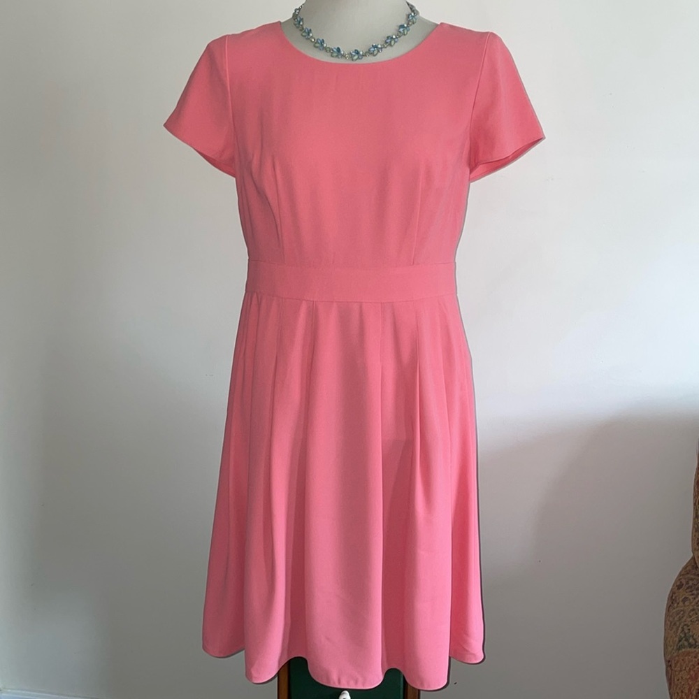 Talbots Pink Midi Dress